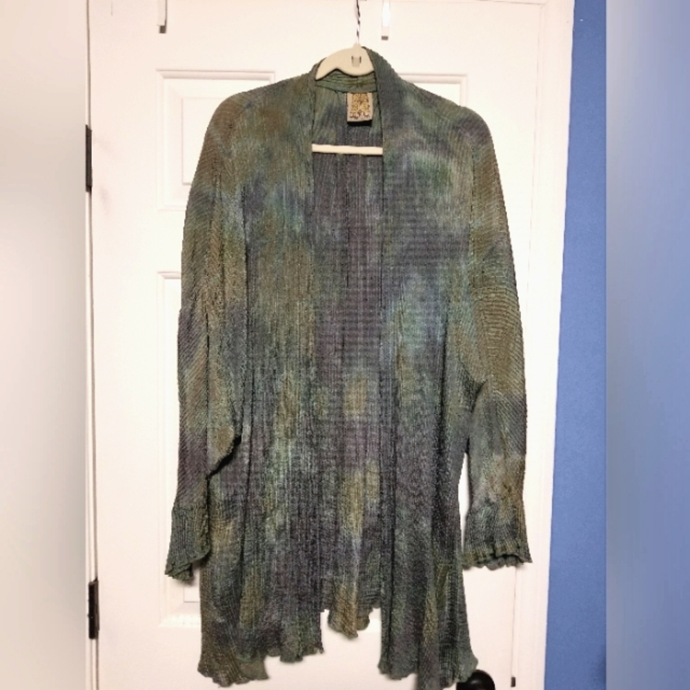 Vintage URU Kristine St Rrik Silk Kimona Style Robe